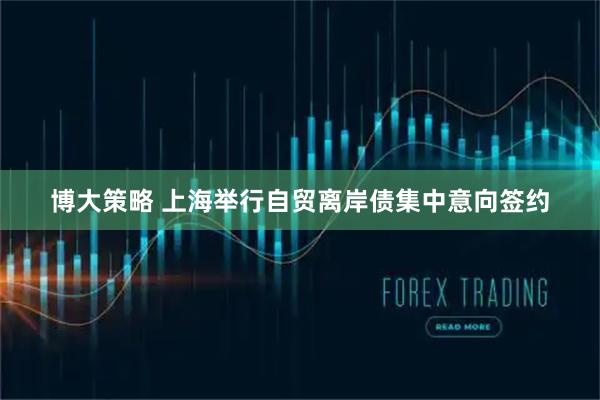 博大策略 上海举行自贸离岸债集中意向签约